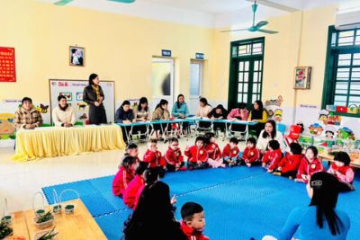 Trường MN thị trấn Me tổ chức chuyên đề tháng 1 năm học 2025-2026